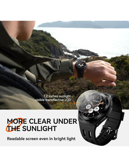 Reloj Inteligente Mentech Xe1 con GPS, 110 Modos, 5ATM Reloj Inteligente Mentech Xe1 con GPS, 110 Modos, 5ATM