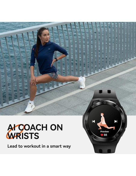 Reloj Inteligente Mentech Xe1 con GPS, 110 Modos, 5ATM Reloj Inteligente Mentech Xe1 con GPS, 110 Modos, 5ATM