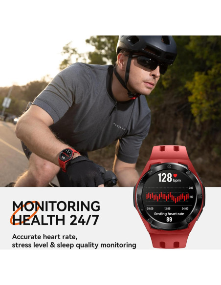 Reloj Inteligente Mentech Xe1 con GPS, 110 Modos, 5ATM Reloj Inteligente Mentech Xe1 con GPS, 110 Modos, 5ATM