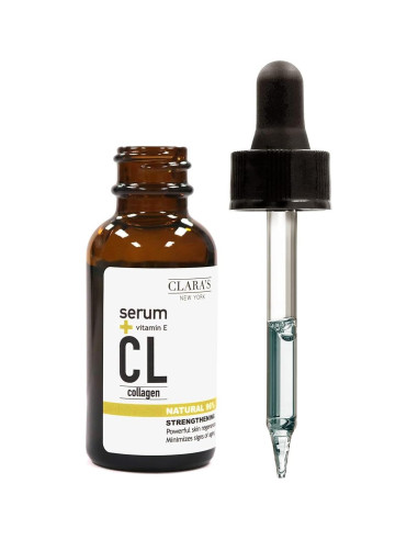 Suero Facial Ácido Glicólico Clara's New York 30ml Vitamina E