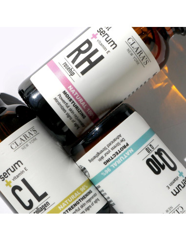 Suero Facial Ácido Glicólico Clara's New York 30ml Vitamina E