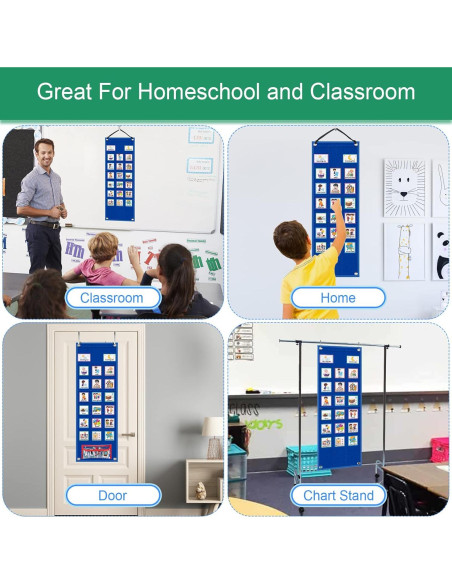 Calendario Visual de Horarios KIKIGOAL para Niños 67.5x24cm