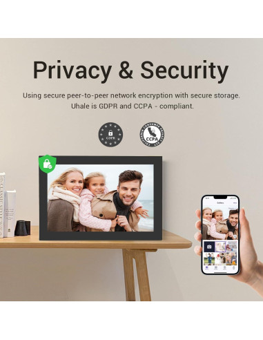 Marco de Fotos Digital WiFi Bgift 10.1" Pantalla Táctil HD
