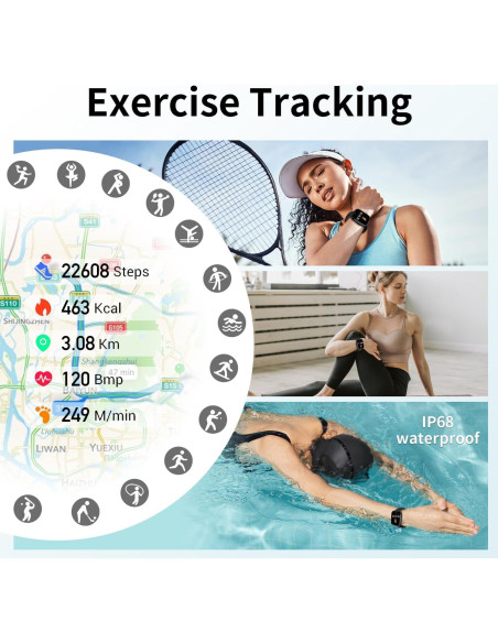 Reloj Inteligente ActiVibe H6 Pantalla 1.96" Fitness IP68 Reloj Inteligente ActiVibe H6 Pantalla 1.96" Fitness IP68