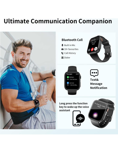 Reloj Inteligente ActiVibe H6 Pantalla 1.96" Fitness IP68