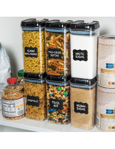 Contenedores de Almacenamiento Hermético Shazo 6 PC 1.2L BPA Free