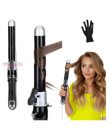 Plancha de Rizar Automática Honey Coco 1.1" (2.79 cm) LED