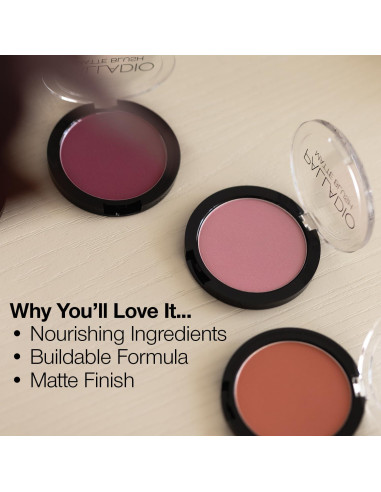 Rubor Mate Palladio Bayberry - Acabado Suave y Uniforme