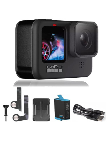 Cámara de Acción GoPro HERO9 Negro 5K 20MP Pantalla Táctil