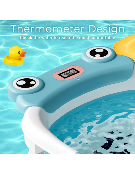 Bañera Plegable para Bebés Bunwag Azul 0-24 Meses 25L