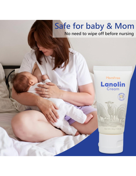 Crema para Pezones Momfree 30g - Alivio Rápido para Lactancia