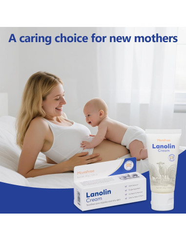 Crema para Pezones Momfree 30g - Alivio Rápido para Lactancia