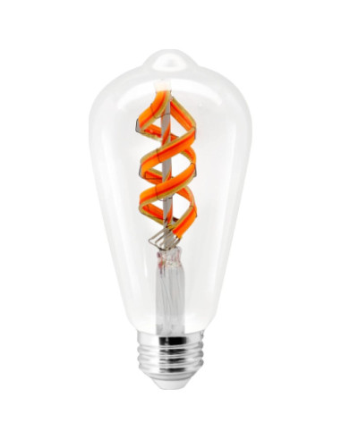 Bombilla LED inteligente Sylvania ST19 7W RGBW 2000K E26