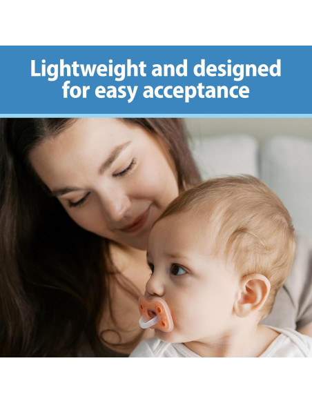 Chupete de Silicona Dr. Brown's Advantage 6-18m Paquete de 3