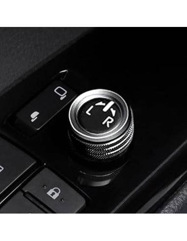 Cubiertas de Perilla para Toyota Corolla 2023-2025 Tyifxom (6pcs) Negro