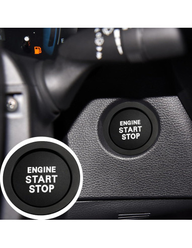 Cubiertas de Perilla para Toyota Corolla 2023-2025 Tyifxom (6pcs) Negro