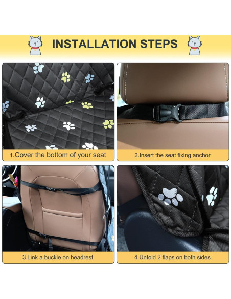 Funda de Asiento para Perro Riakrum Impermeable 114x51cm