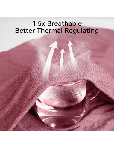 Saco de dormir unisex para bebés 1.0 Tog Rayón Bambú 6-12M