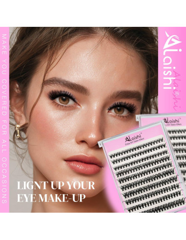 Pestañas Autoadhesivas AILAISHI 30D 200pcs 8-18mm D Curl