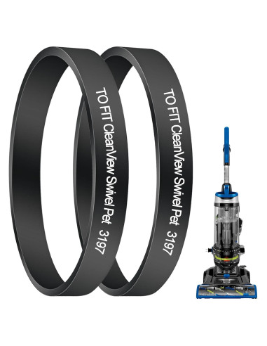 Correas de Reemplazo Bissell CleanView 3198/3197 - 2 Unidades