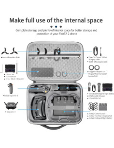 Funda de Transporte STARTRC para DJI Avata 2 y Gafas 3 2
