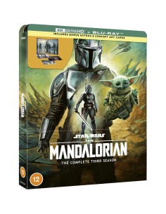 Star Wars Mandalorian Temporada 3 4K UHD Steelbook Disney 2