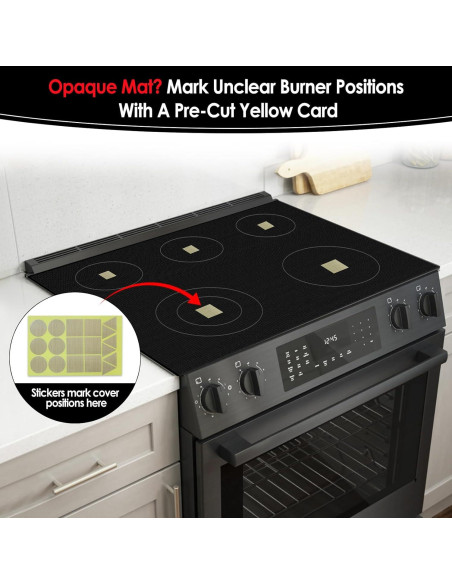 Protector de Cocina Inducción Translucido 90x54 cm Cook's Aid