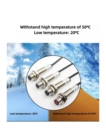 Interruptor Fotoeléctrico Laser NPN AKINLOAF 0-20m 6-36V