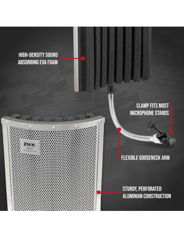 Escudo Aislante Acústico LyxPro VRI-40 33.8x25.4cm 1.02kg