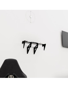 Estante de Pared S999 en Forma de Ala 61 cm con Acrílico 2