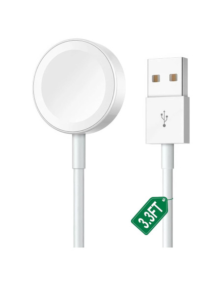 Cable de Cargador Magnético para Apple Watch 1M - Carga Rápida