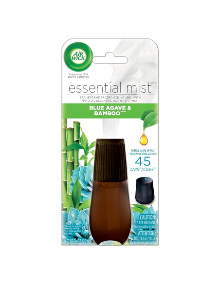 Recarga Air Wick Essential Mist 19.84 ml Agave Azul y Bambú