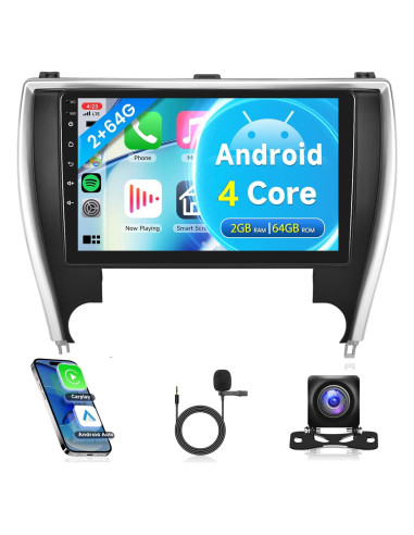 Estéreo de Coche Rimoody 10.1" Android 2G+64G para Toyota Camry 2015-2017