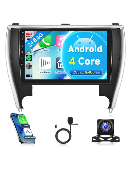 Estéreo de Coche Rimoody 10.1" Android 2G+64G para Toyota Camry 2015-2017