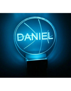 Luz Nocturna LED Enchufable Multicolor 12.7 cm Mirror Mania 2