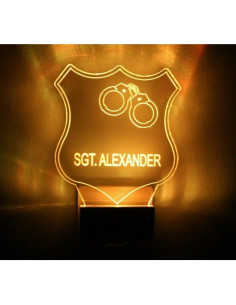 Luz Nocturna LED Enchufable Mirror Mania 12.7 cm Multicolor 2