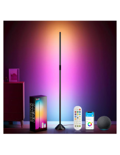Lámpara de Pie Inteligente TJOY Wi-Fi 1200 Lúmenes RGB