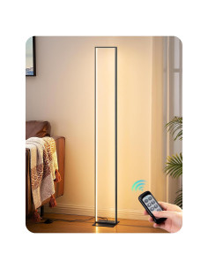 Lámpara de Pie LED EDISHINE Rectangular 146.8 cm Regulable