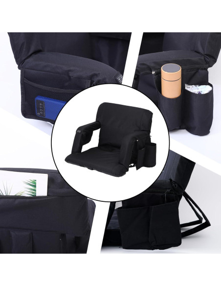 Asiento de Estadio WORKOOT Calentado y Masajeado Extra Ancho