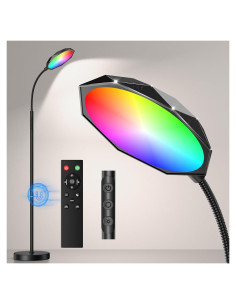 Lámpara de Pie LED RGB PACOVY 18W Ajustable Control Remoto