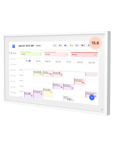 Calendario Digital Inteligente DASFIWO 15.6" Full HD 1920x1080