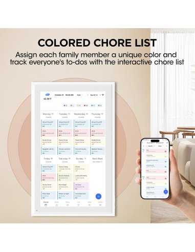 Calendario Digital Inteligente DASFIWO 15.6" Full HD 1920x1080