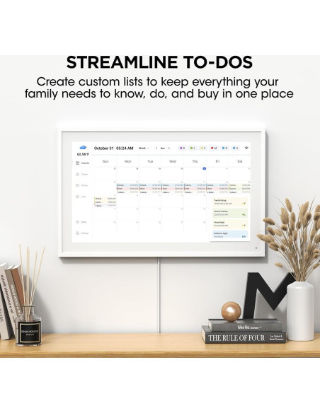 Calendario Digital Inteligente DASFIWO 15.6" Full HD 1920x1080