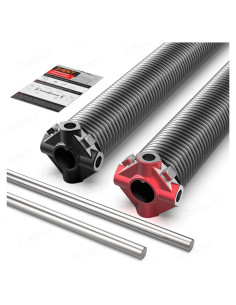 Resortes de Torsión para Puertas de Garaje ZhenT 2" x 63.5 cm (Par)