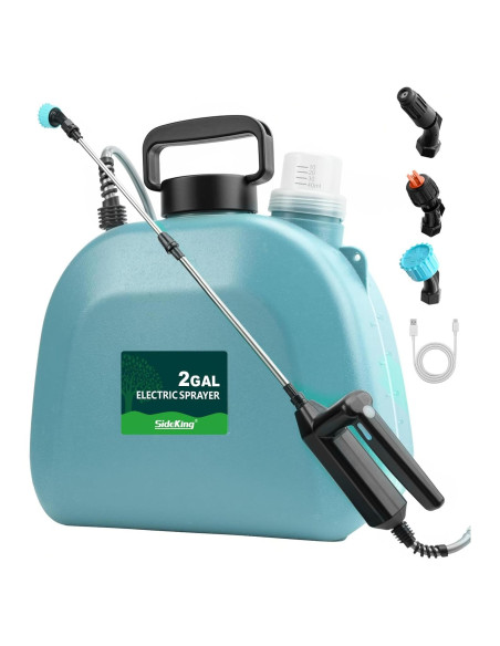Pulverizador a Batería 2 Galones SideKing 7.4V Jardín