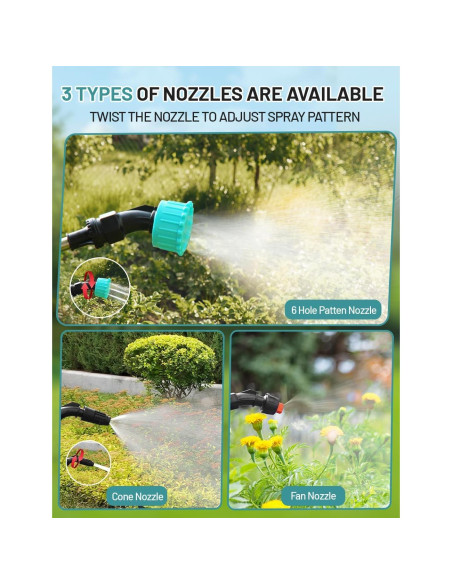 Pulverizador a Batería 2 Galones SideKing 7.4V Jardín