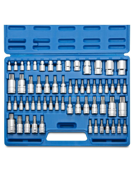Juego de Enchufes de Puntas Torx NEIKO 10083A 60 Piezas
