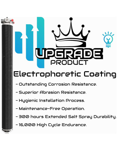 Juego de Resortes de Torsión Blesseras para Puerta de Garaje 76.2 cm