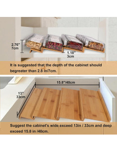 Organizador de Cajón de Especias KitHero con 24 Tarros y 216 Etiquetas 2