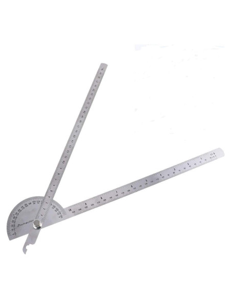 Regla de Ángulo Ajustable FLXDirect de Acero Inoxidable 250x300mm Regla de Ángulo Ajustable FLXDirect de Acero Inoxidable 250x300mm